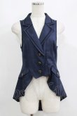 画像1: axes femme POETIQUE / フィッシュテールベスト M ネイビー H-25-05-27-046-AX-TO-NS-ZH (1)