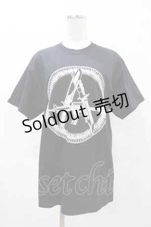 画像: MILKBOY / ANRCHY GUN TEE  ブラック H-25-05-27-1043-MB-TO-KB-ZH