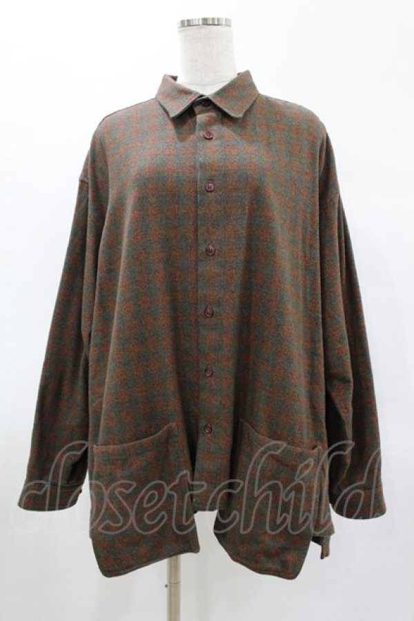 画像1: MILKBOY / DROOP POCKET SHIRTS  ブラウン H-25-05-27-1048-MB-BL-KB-ZT0530H (1)