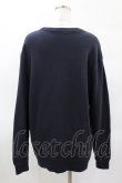 画像2: NieR Clothing / プリントLONG CUTSEW  ネイビー H-25-05-27-1049-PU-TO-KB-ZH (2)