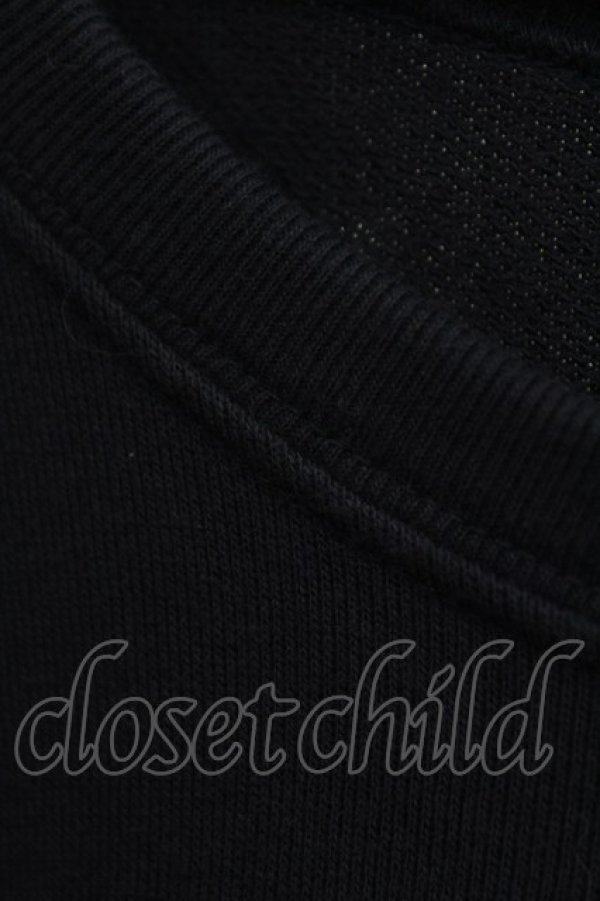 画像3: NieR Clothing / プリントLONG CUTSEW  ネイビー H-25-05-27-1049-PU-TO-KB-ZH (3)
