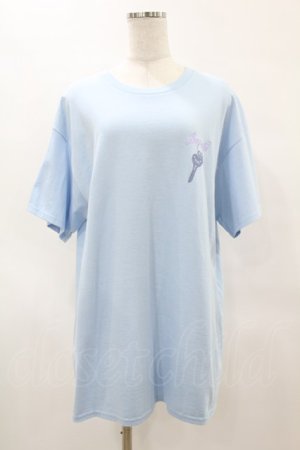 画像: MILKBOY / SECRET KEYS TEE L ライトブルー H-25-05-27-1051-MB-TO-KB-ZH