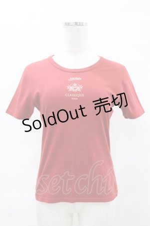 画像: Jean Paul GAULTIER / ロゴプリントカットソー 40 赤 H-25-05-27-1055-GO-TO-KB-ZH