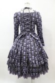 画像2: ATELIER PIERROT / Rosy Bouquet Dress size1 パープル H-25-05-27-1009-EL-OP-NS-ZH (2)