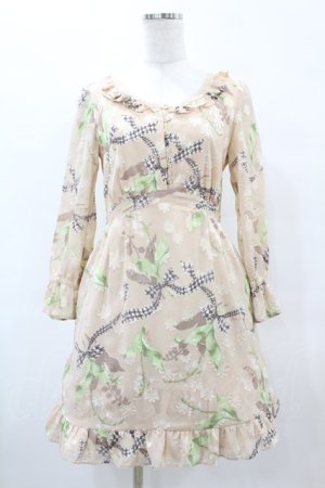 画像: MILK / Lilybellシアードレス  ハニーベージュ H-25-05-27-1029-ML-OP-NS-ZH