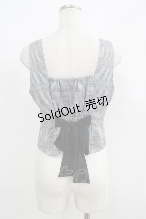 画像3: axes femme POETIQUE / フロントジップショートベスト M ブラック H-25-05-27-050-AX-TO-NS-ZH (3)
