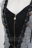画像4: axes femme POETIQUE / フロントジップショートベスト M ブラック H-25-05-27-050-AX-TO-NS-ZH (4)