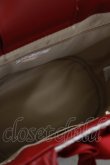 画像2: m petit by misako / AMリボンツキカゴトート  オフ/レッド H-25-05-27-064-LO-BG-NS-ZH (2)