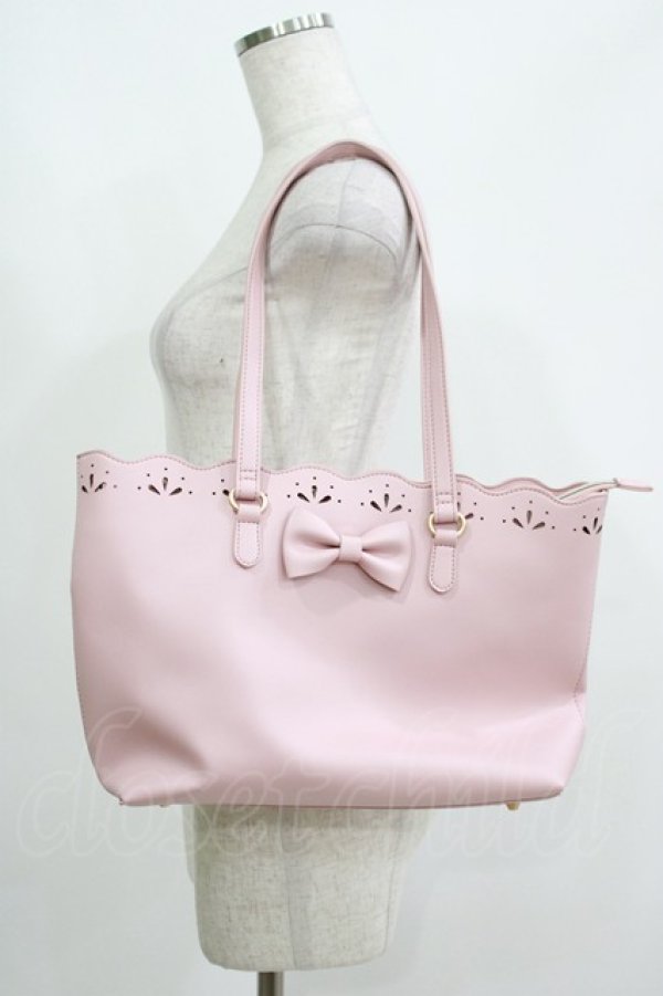画像1: m petit by misako / サンリオキャラクターズコラボ マイメロディ トートバッグ  ピンク H-25-05-27-065-LO-BG-NS-ZH (1)