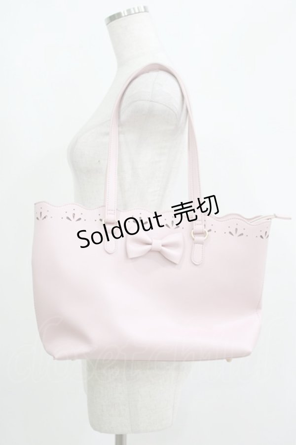 画像1: m petit by misako / サンリオキャラクターズコラボ マイメロディ トートバッグ  ピンク H-25-05-27-065-LO-BG-NS-ZH (1)