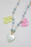 画像1: Angelic Pretty / Happy Garlandネックレス  サックス H-25-05-27-076-AP-AC-NS-ZH (1)