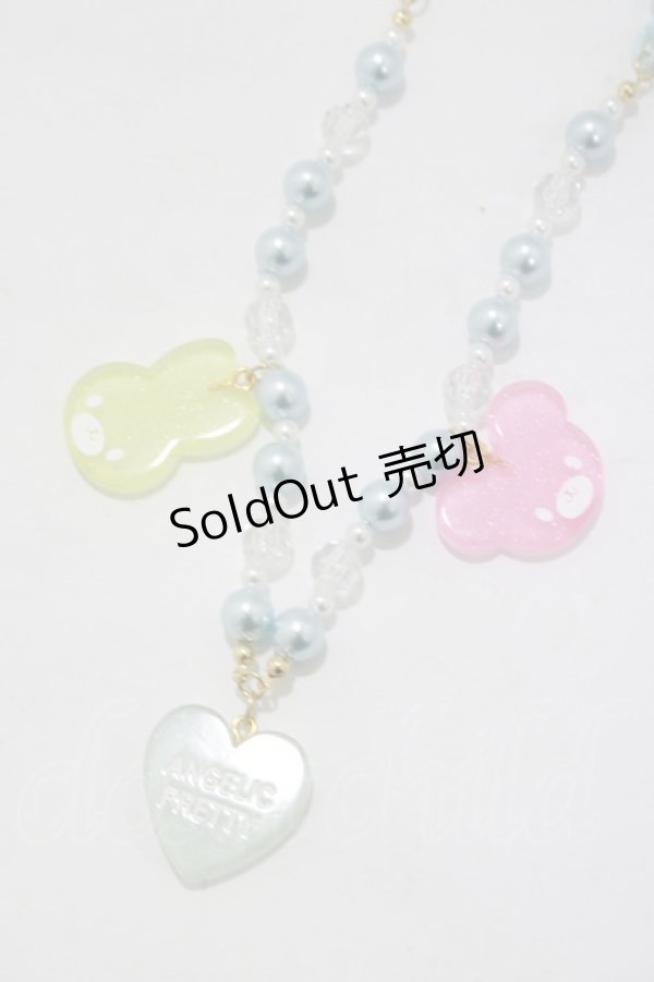 画像1: Angelic Pretty / Happy Garlandネックレス  サックス H-25-05-27-076-AP-AC-NS-ZH (1)