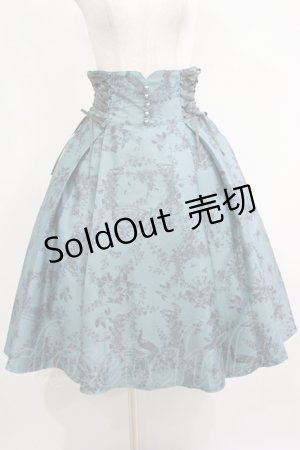 画像: Victorian maiden / Wunder gardenレースアップスカート Free ピーコック H-25-05-27-014-CL-SK-NS-ZH