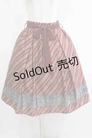 画像: axes femme POETIQUE / ハリー・ポッタースカート M ボルドー H-25-05-27-018-AX-SK-NS-ZH
