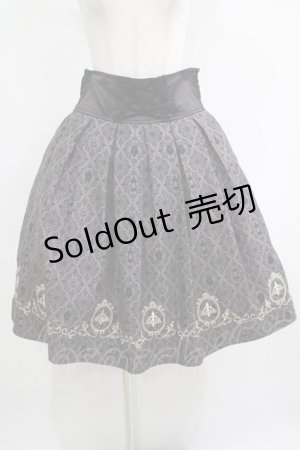 画像: axes femme / Disneyダークオーナメント柄スカート M ブラック H-25-05-27-020-AX-SK-NS-ZH