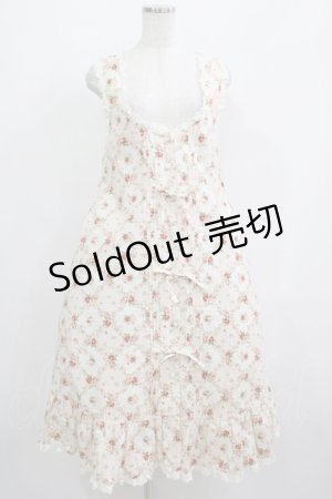 画像: metamorphose / 花柄Aラインジャンパースカート Free オフ H-25-05-28-003-ME-OP-NS-ZH