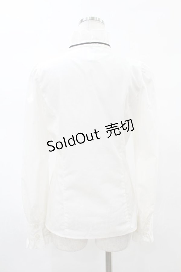 画像2: GOLD SEAL / はしごレースブラウス  白 H-25-05-28-1041-GO-BL-KB-ZH (2)