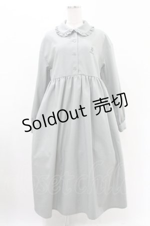 画像: Boka nii / フリルビックカラーワンピース  カーキ H-25-05-28-1019-0-OP-KB-ZH