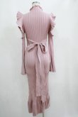 画像3: Manon Mimie / Mermaid Like Long Knit OP free ピンク H-25-05-28-051-GO-OP-NS-ZH (3)