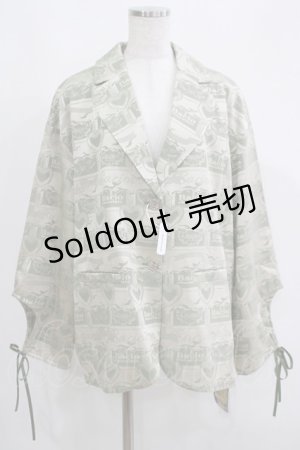 画像: Bacio Bouquet（海外ロリータブランド） / My sweetie cocoジャケット L グリーン H-25-05-28-054-LO-JA-NS-ZH