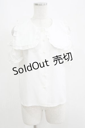 画像: Ank Rouge / 肩あきセーラーブラウス M オフ H-25-05-28-060-CA-BL-NS-ZH