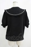 画像3: Amavel / Girly Checkフリルブラウス Free ブラック H-25-05-28-068-CA-BL-NS-ZH (3)