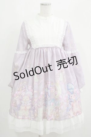 画像: D.Z（海外ロリータブランド） / Madam in the palace 【宮中令嬢】ワンピース M ラベンダー H-25-05-28-007-GO-OP-NS-ZH