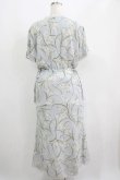 画像3: INGEBORG / 花柄ロングワンピース Free サックス H-25-05-28-013-LO-OP-NS-ZH (3)