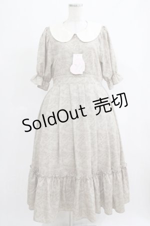 画像: m petit by misako / NINA'sコラボ トワルドジュイワンピース L ベージュ H-25-05-29-001-LO-OP-NS-ZH