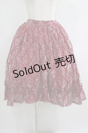画像: ALICE and the PIRATES / Magical Goat Skullスカート Free エンジ H-25-05-29-027-PA-SK-NS-ZH