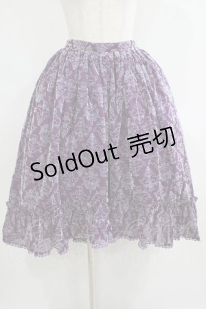 画像: ALICE and the PIRATES / Magical Goat Skullスカート Free パープル H-25-05-29-028-PA-SK-NS-ZH
