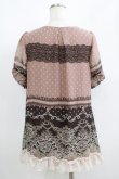 画像3: axes femme / ドットチュニック M ピンク H-25-05-29-035-AX-TO-NS-ZH (3)