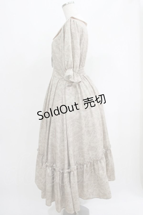 画像2: m petit by misako / NINA'sコラボ トワルドジュイワンピース L ベージュ H-25-05-29-001-LO-OP-NS-ZH (2)
