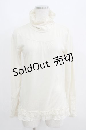 画像: axes femme / 袖ギャザートップス M 生成り H-25-05-29-061-AX-TO-NS-ZH