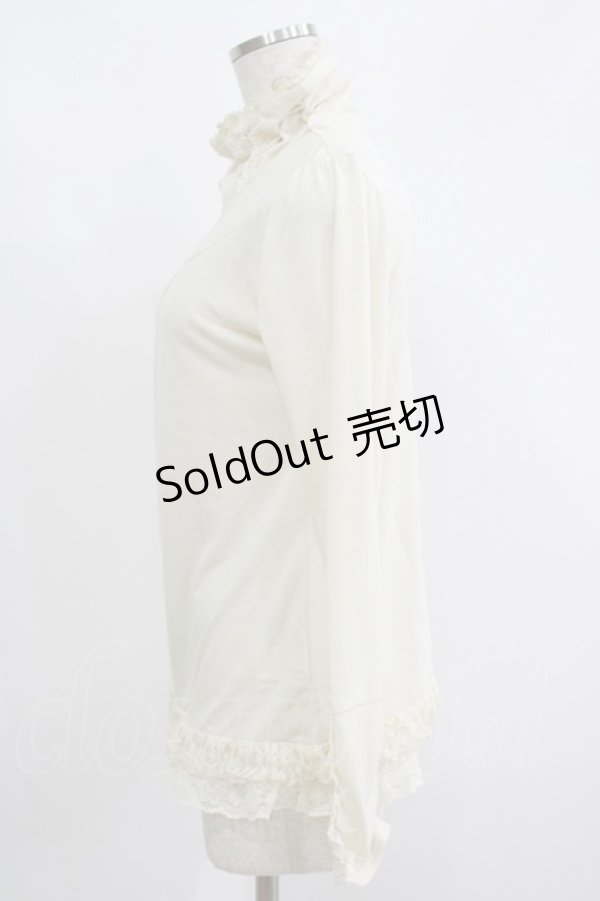 画像2: axes femme / 袖ギャザートップス M 生成り H-25-05-29-061-AX-TO-NS-ZH (2)