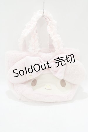 画像: Maison de FLEUR / マイメロディフリルハンドルトートバッグ  ピンク H-25-05-29-063-LO-BG-NS-ZH