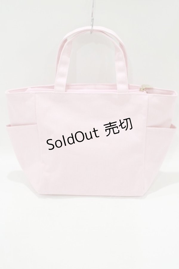 画像2: Maison de FLEUR / My Melody パールサイドポケットSトート  ピンク H-25-05-29-065-LO-BG-NS-ZH (2)