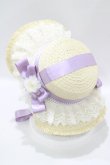 画像2: axes femme kawaii / ロココサマーハット  ラベンダー H-25-05-29-081-AX-AC-NS-ZH (2)