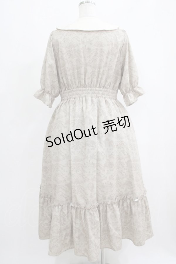 画像3: m petit by misako / NINA'sコラボ トワルドジュイワンピース L ベージュ H-25-05-29-001-LO-OP-NS-ZH (3)