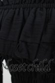 画像4: ATELIER PIERROT / Decay Gauze Blouse  黒 H-25-06-01-030-EL-BL-KB-ZH (4)