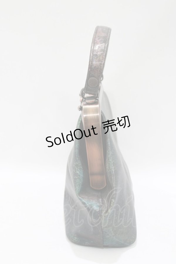 画像3: Jean Paul GAULTIER / Vサイバーガマ口2wayバッグ  グリーン H-25-06-01-048-GO-BG-KB-ZH (3)
