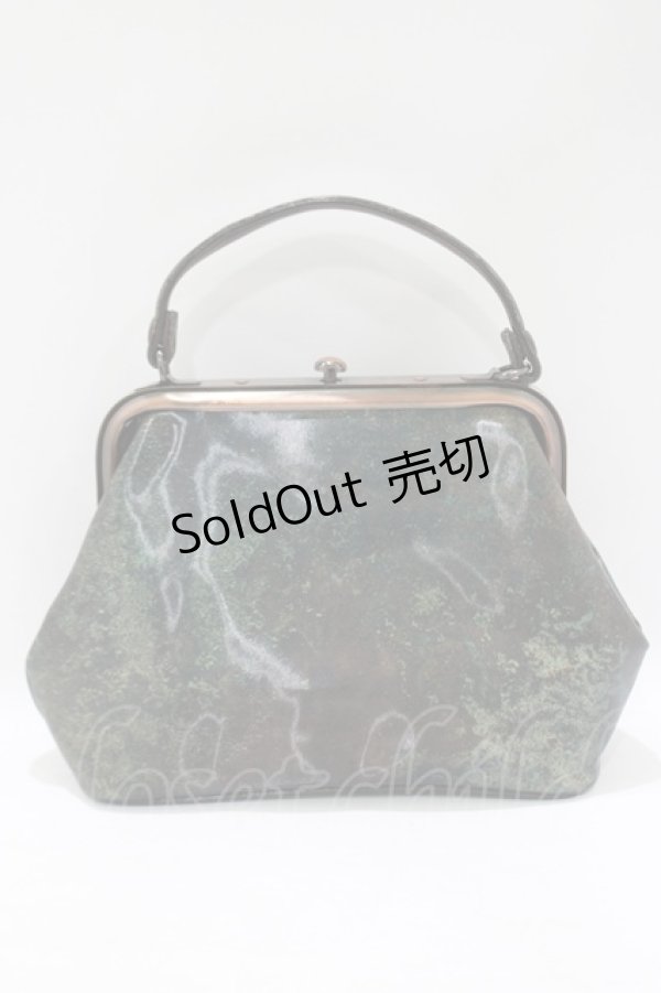 画像4: Jean Paul GAULTIER / Vサイバーガマ口2wayバッグ  グリーン H-25-06-01-048-GO-BG-KB-ZH (4)