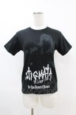 画像1: STIGMATA / プリント半袖カットソー XXS 黒 H-25-06-01-1062-GO-TO-KB-ZH (1)