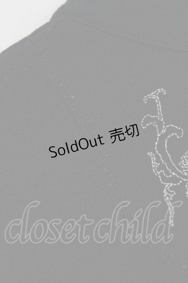 画像3: Ozz On hikozoh / チャイナノースリーブトップス  黒 H-25-06-01-1063-OO-TO-KB-ZH (3)
