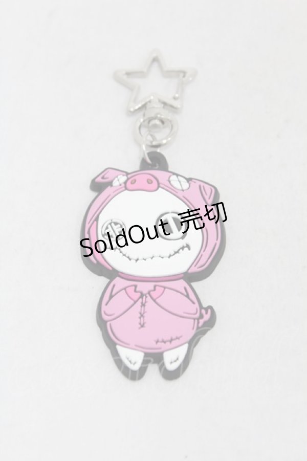 画像1: NieR Clothing / ラバーキーホルダー   H-25-06-01-1049-PU-ZA-KB-ZH (1)