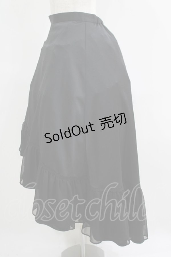 画像2: abilletage / フィッシュテールスカート 3 黒 H-25-09-30-019-GO-SK-KB-ZH (2)