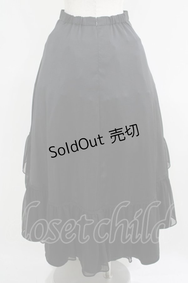 画像3: abilletage / フィッシュテールスカート 3 黒 H-25-09-30-019-GO-SK-KB-ZH (3)