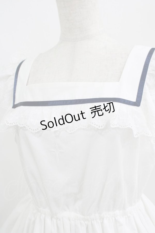 画像4: Moi-meme-Moitie / 2024 Summer Special Set  オフホワイト×ネイビー H-25-06-01-014-MO-OP-KB-ZH (4)