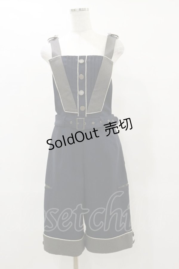 画像1: metamorphose / magical classサロペットパンツ Free ネイビー H-25-06-03-065-ME-PA-NS-ZH (1)