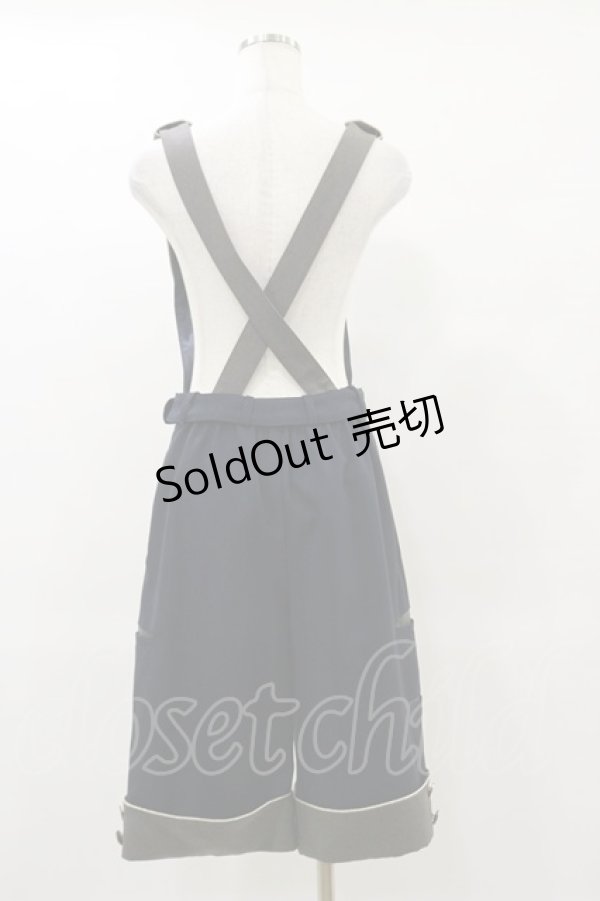 画像2: metamorphose / magical classサロペットパンツ Free ネイビー H-25-06-03-065-ME-PA-NS-ZH (2)